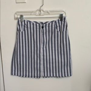Brandy Melville Striped Skirt